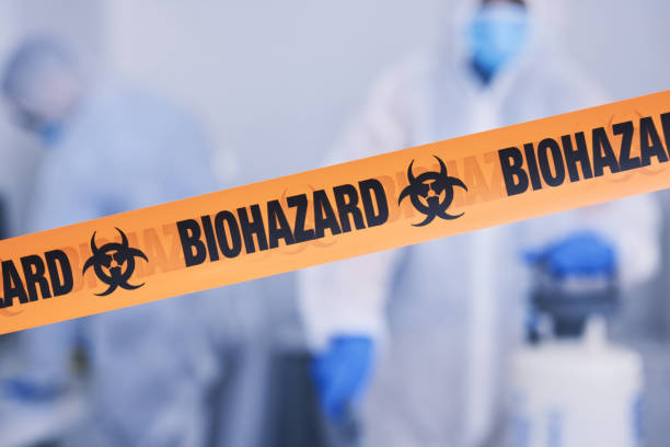 Professional Biohazard Cleanup technician working in Westerville, NE